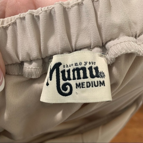 Show Me Your Mumu Amanda Maxi Dress in Show Me The Ring Crisp sz M - Picture 8 of 8